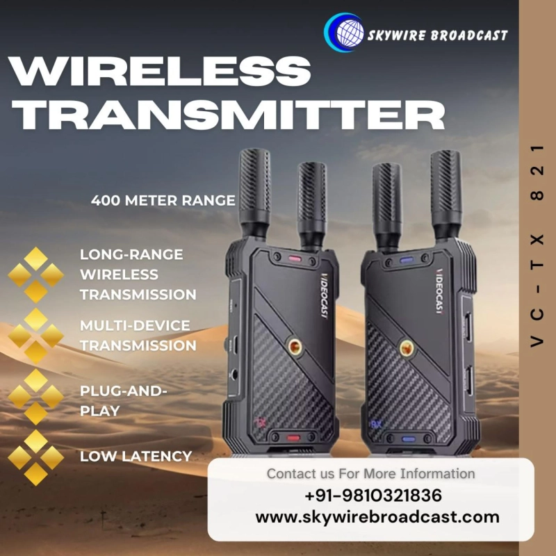 Wireless Video Transmitter Solution for Temporary Worship & Outdoor Events