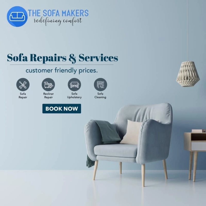 Enhance Your Living Space: Sofa Repair and Services in Bangalore by The Sofa Makers