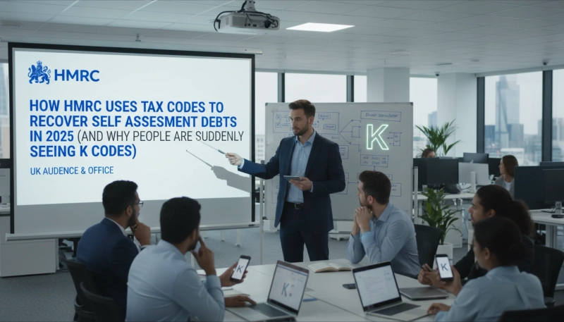 How HMRC Uses Tax Codes to Recover Self Assessment Debts in 2025 (And Why People Are Suddenly Seeing K Codes)