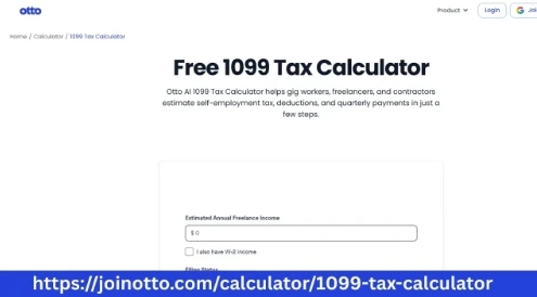 Use 1099 Tax Calculator to Estimate Quarterly Tax Payments