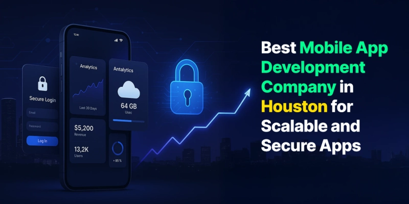 Best Mobile App Development Company in Houston for Scalable and Secure Apps