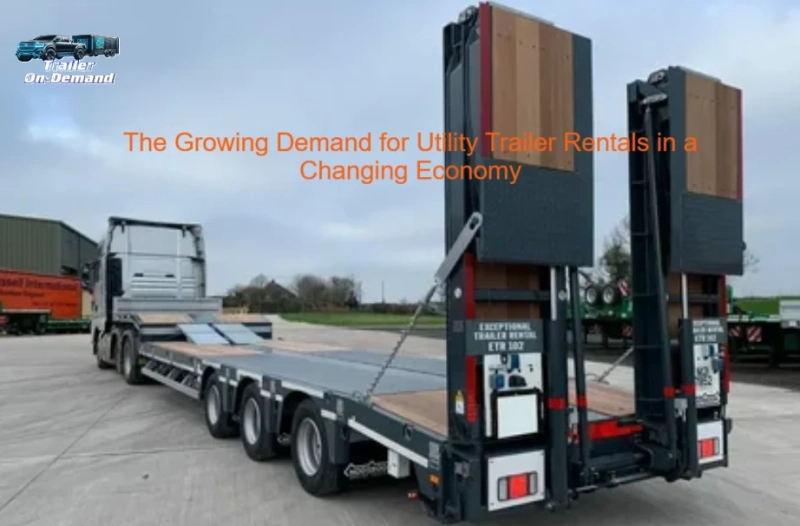 The Growing Demand for Utility Trailer Rentals in a Changing Economy