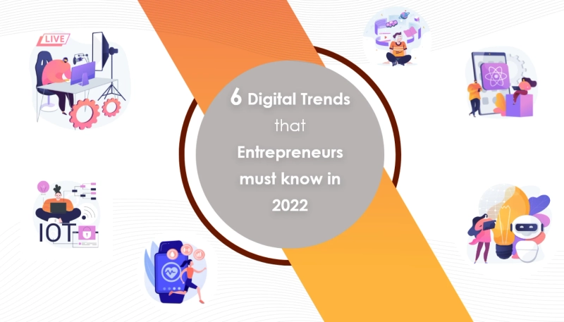 6 digital trends that Entrepreneurs must know in 2022