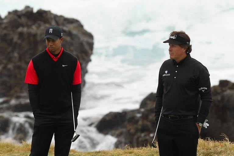 Jogo beneficente reúne Tiger Woods, Mickelson, Tom Brady e Manning