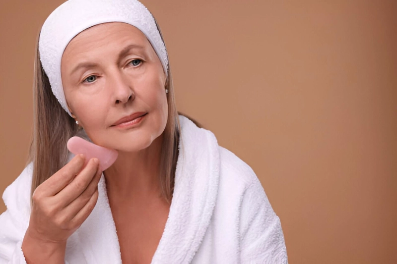 Gua Sha Stone for Face: The Essential Facial Stone for 40+ Women’s Skincare