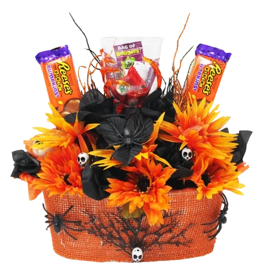 halloween candy bouquet ideas