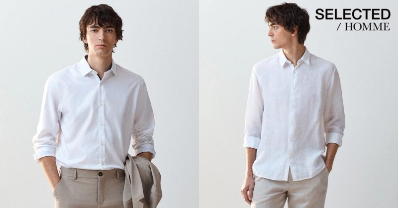 In the White Zone: How to Wear White Shirts with Confidence and Flair