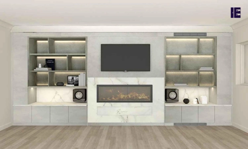 High-end Yet Functional TV Storage Unit For London Homeowners!