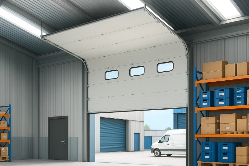 Why Insulated Sectional Doors Are a Smart Choice for Modern Workspaces?