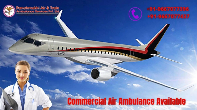 Panchmukhi Air Ambulance Service in Patna: Tranquilized Emergency Transportation