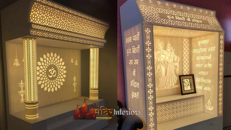 Corian Temple Manufacturer For Home in Delhi
