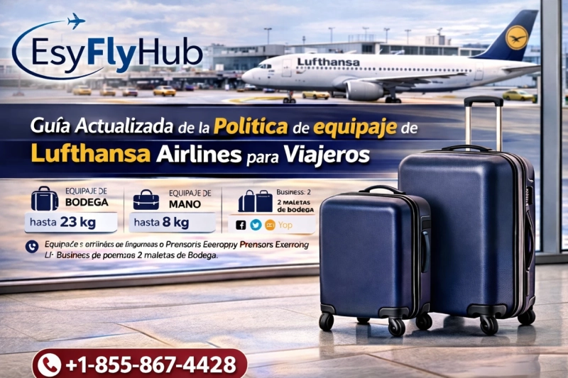Guía Actualizada de la Política de equipaje de Lufthansa Airlines para Viajeros