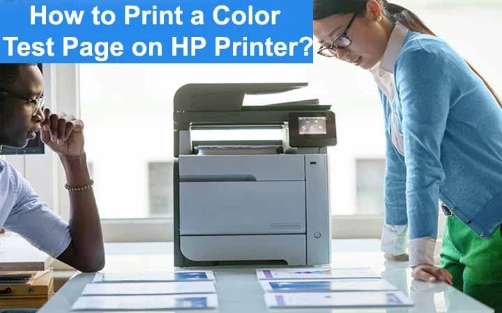 How to Print a Color Test Page on HP Printer?