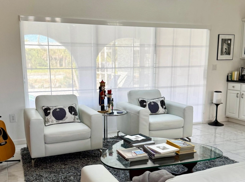 Custom Window Treatments in Florida with Drapes Valances and Cornices