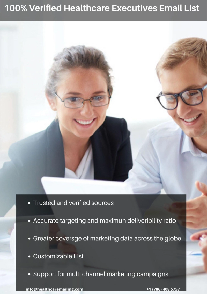 Get the best Healthcare Executives Email List