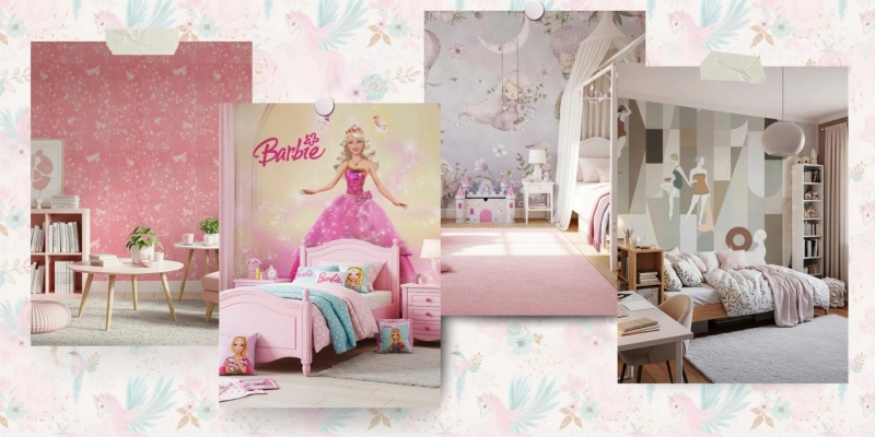 Modern and Minimalist Wallpaper Options for Stylish Kids