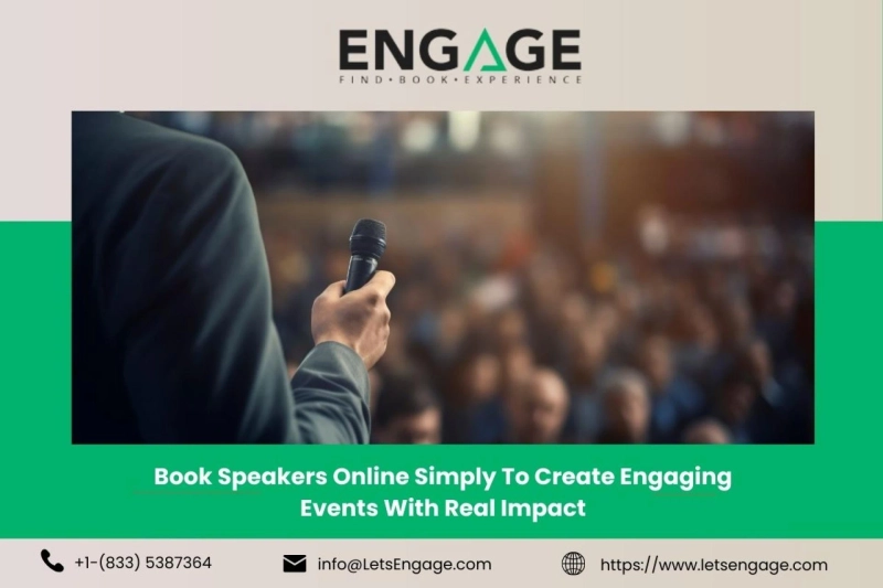 Book Speakers Online Simply To Create Engaging Events With Real Impact