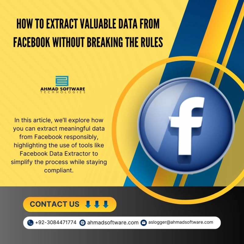 How to Extract Data From Facebook Without Breaking Rules?