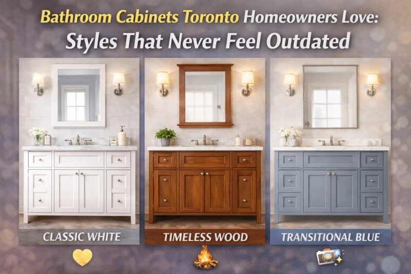 Bathroom Cabinets Toronto Homeowners Love: Styles That Never Feel Outdated