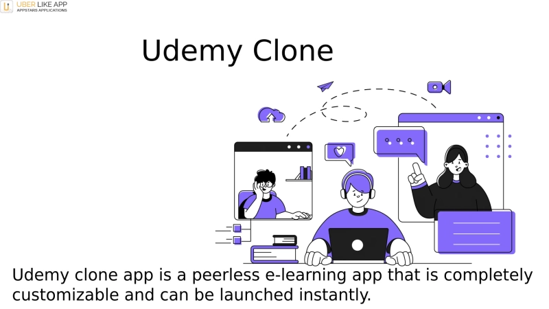 Let’s have a glance at the must-have features in the Udemy Clone app.