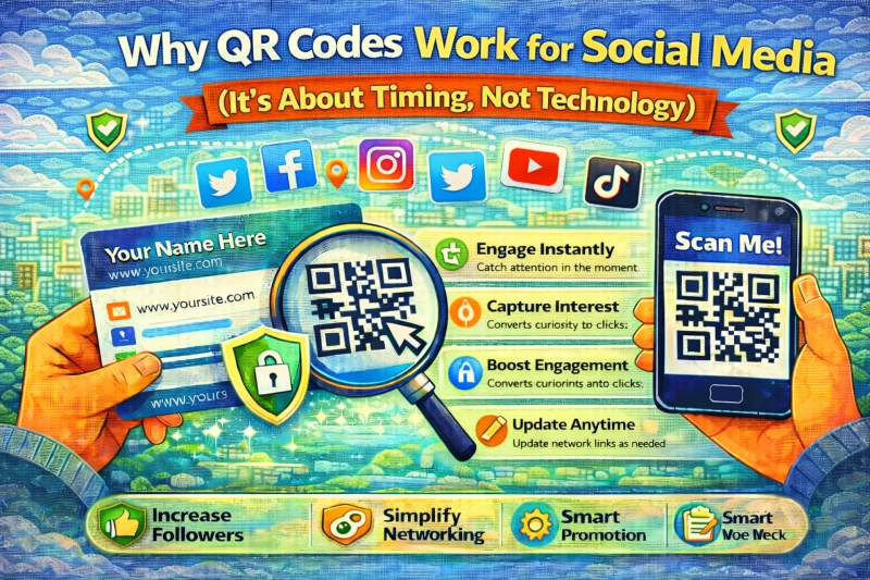 Why QR Codes Work for Social Media (It’s About Timing, Not Technology)