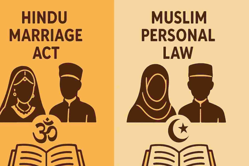 Hindu Marriage Act vs. Muslim Personal Law: A Comparative Study