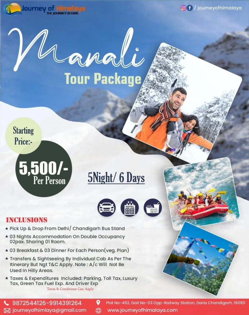 Manali:-The Real Gem of Himalayas