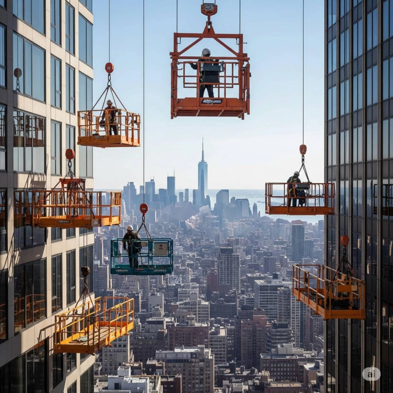 Reaching New Heights: The Benefits of Swing Stage Scaffolding