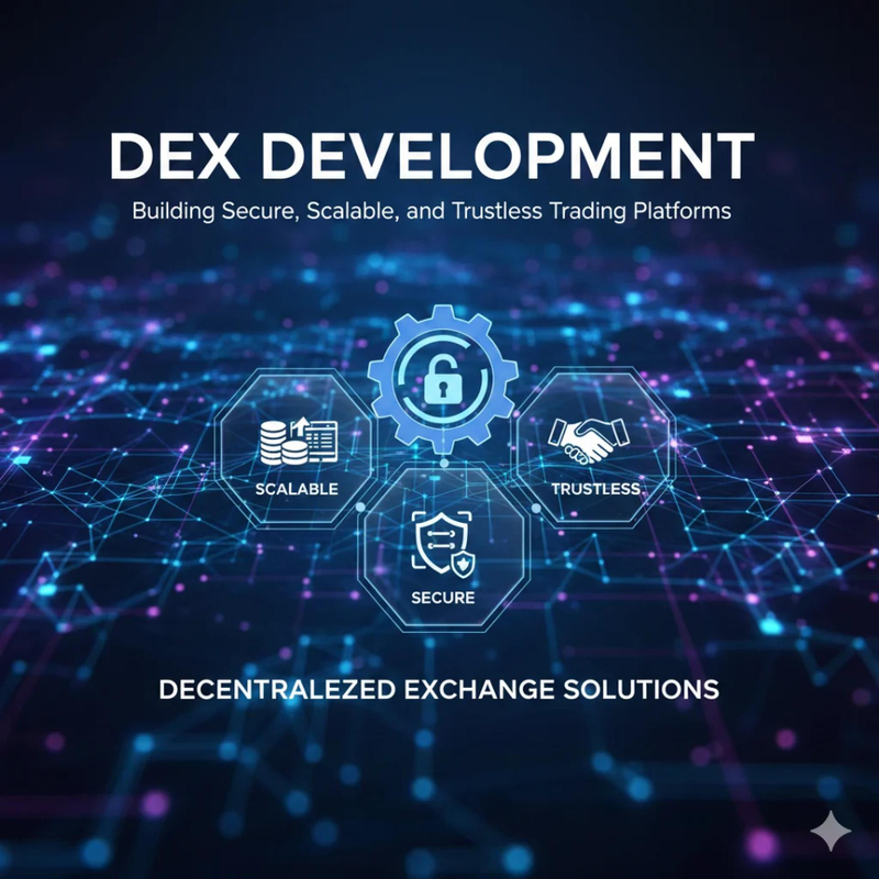 DEX Development: Building Secure, Scalable, and Trustless Trading Platforms