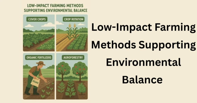 Low-Impact Farming Methods Supporting Environmental Balance