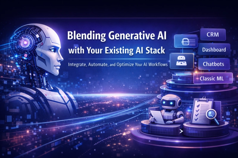 How to Blend Generative AI With Your Existing AI Stack