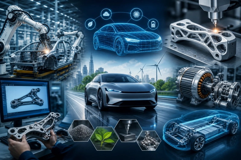 Top Automotive Parts Manufacturing Trends Shaping the Future of Mobility