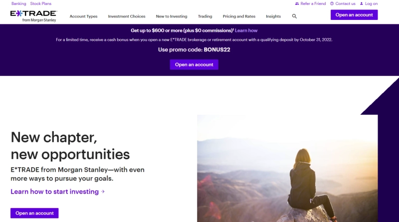 Etrade Login Account – A guide for Beginners