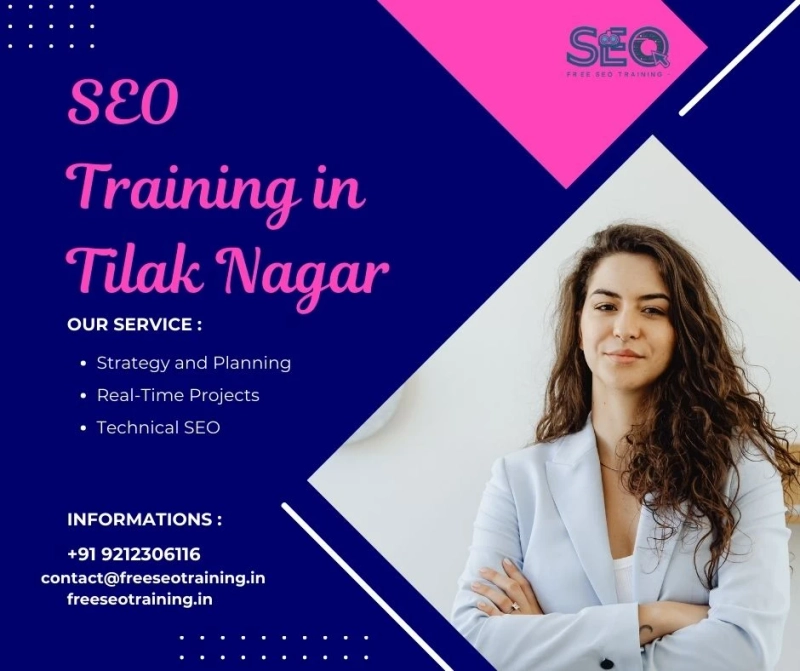 SEO Training Center in Tilak Nagar with Internship & Placement Support