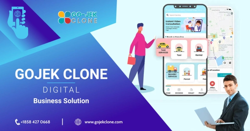 Gojek Clone: A Digital Business with a Customer App, Providers App, and Admin Panel