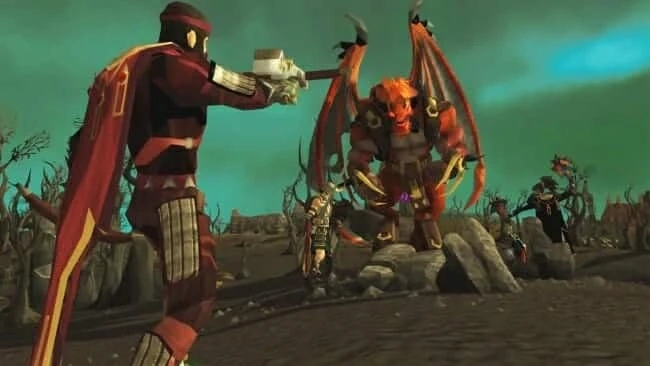 We actually considered the idea of creating an inactive RuneScape game