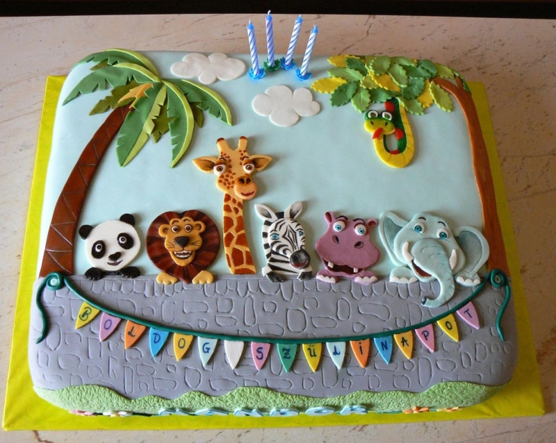 Safari Animal Cakes That Transform Birthdays into Jungle Fun