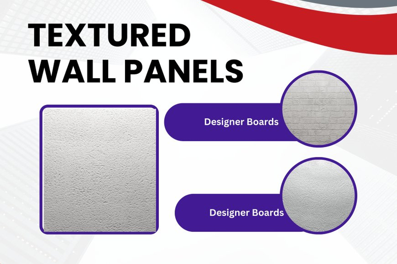 Textured wall panels