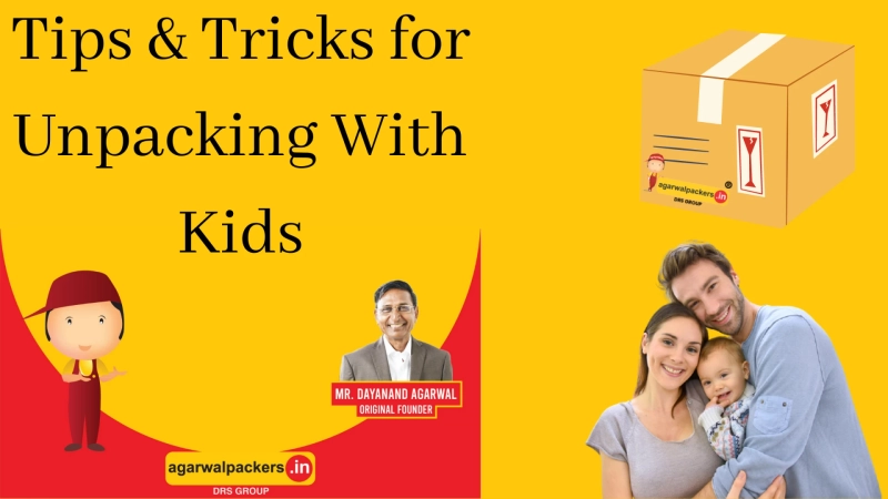 Household Goods Unpacking With Kids