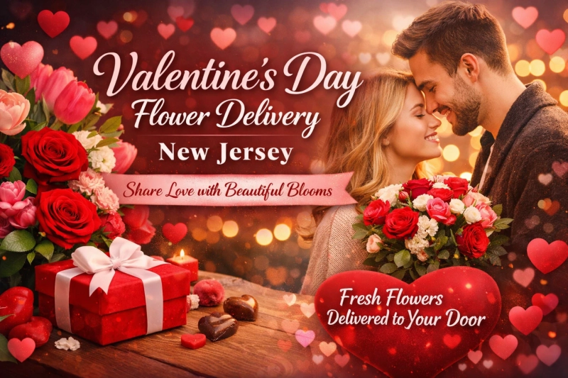 Best Valentine's Day Flower Delivery New Jersey | 2026