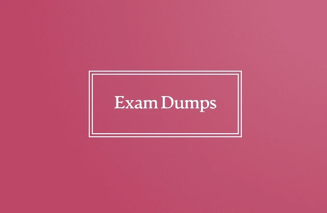 Exam Dumps Regular Updates