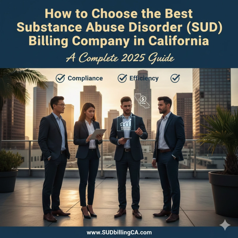 How to Choose the Best Substance Abuse Disorder (SUD) Billing Company in California: A Complete 2025 Guide