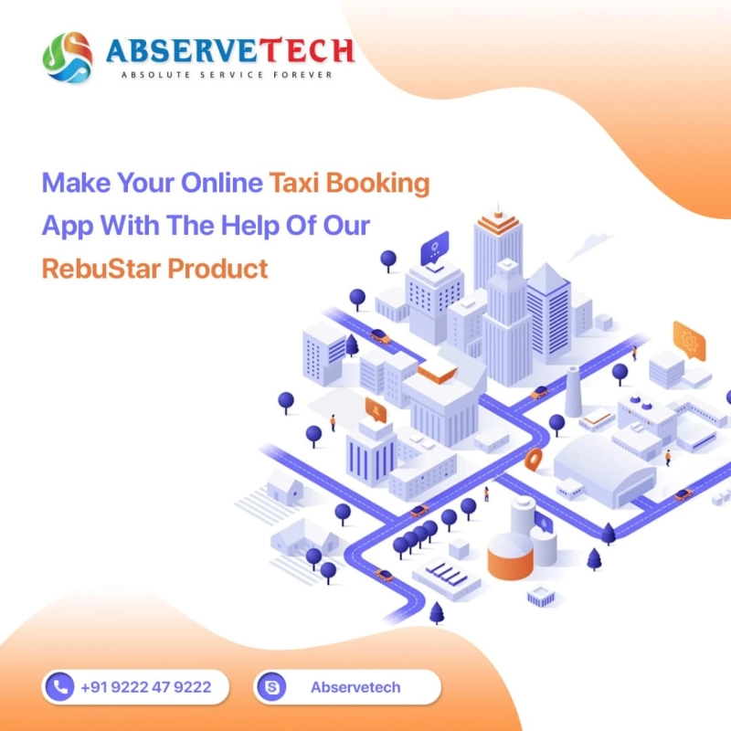 Get the most promising Uber clone app from Abservetech!