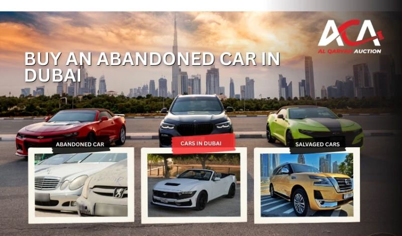Accident Car Auction Sharjah – Al Qaryah Auction: Your Gateway to Damaged Cars for Sale in the UAE