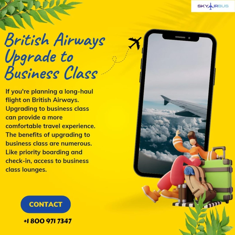 British Airways Upgrade to Business Class