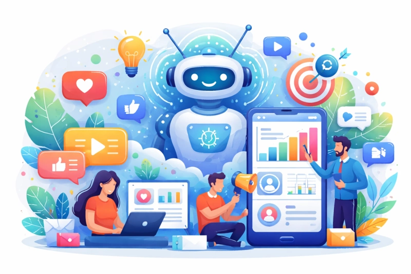 How AI Is Changing Social Media Marketing Content Creation and Targeting