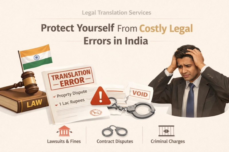 Legal Translation Services: Protect Yourself from Costly Legal Errors in India