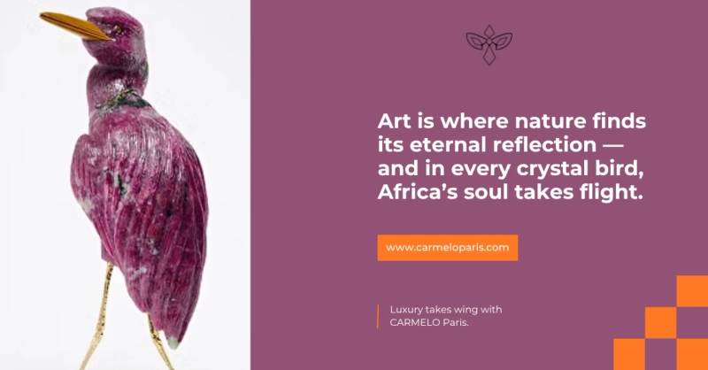 🕊️ Discover the Beauty of African Bird Collectibles with CARMELO Paris