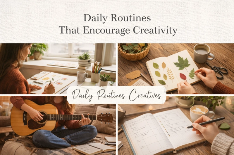 Daily Routines That Encourage Creativity