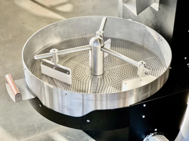 How Turbulence Shapes Maillard Reactions in Air Coffee Roasting